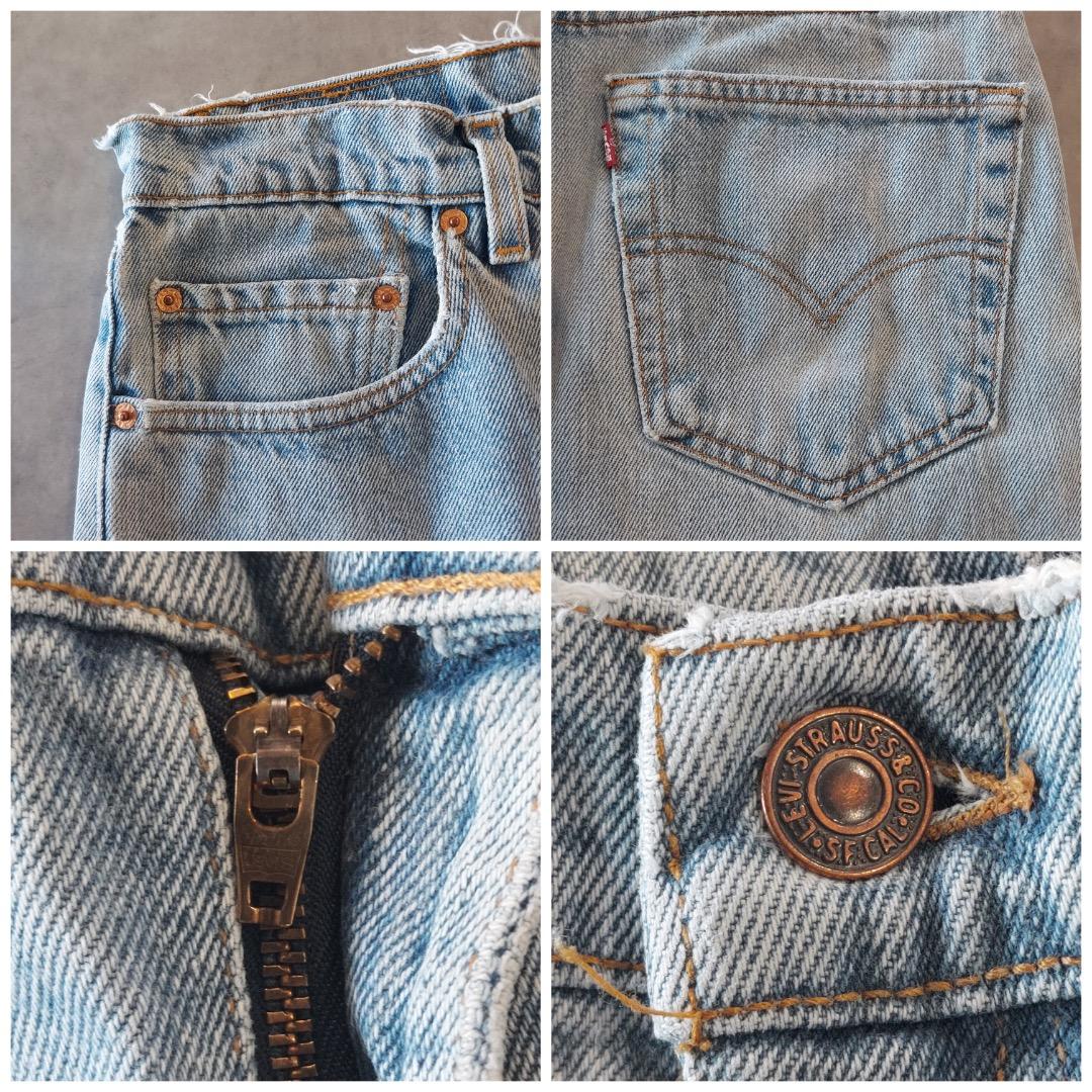 リーバイス505 Levis W33 エルパソ 青 USA製 90s 17334 | fuufu