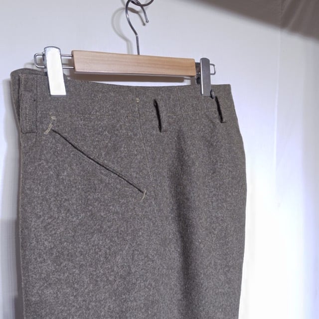 NOS ? 1940s Swedish Army Wool Pants / デッドストック？ユーロ