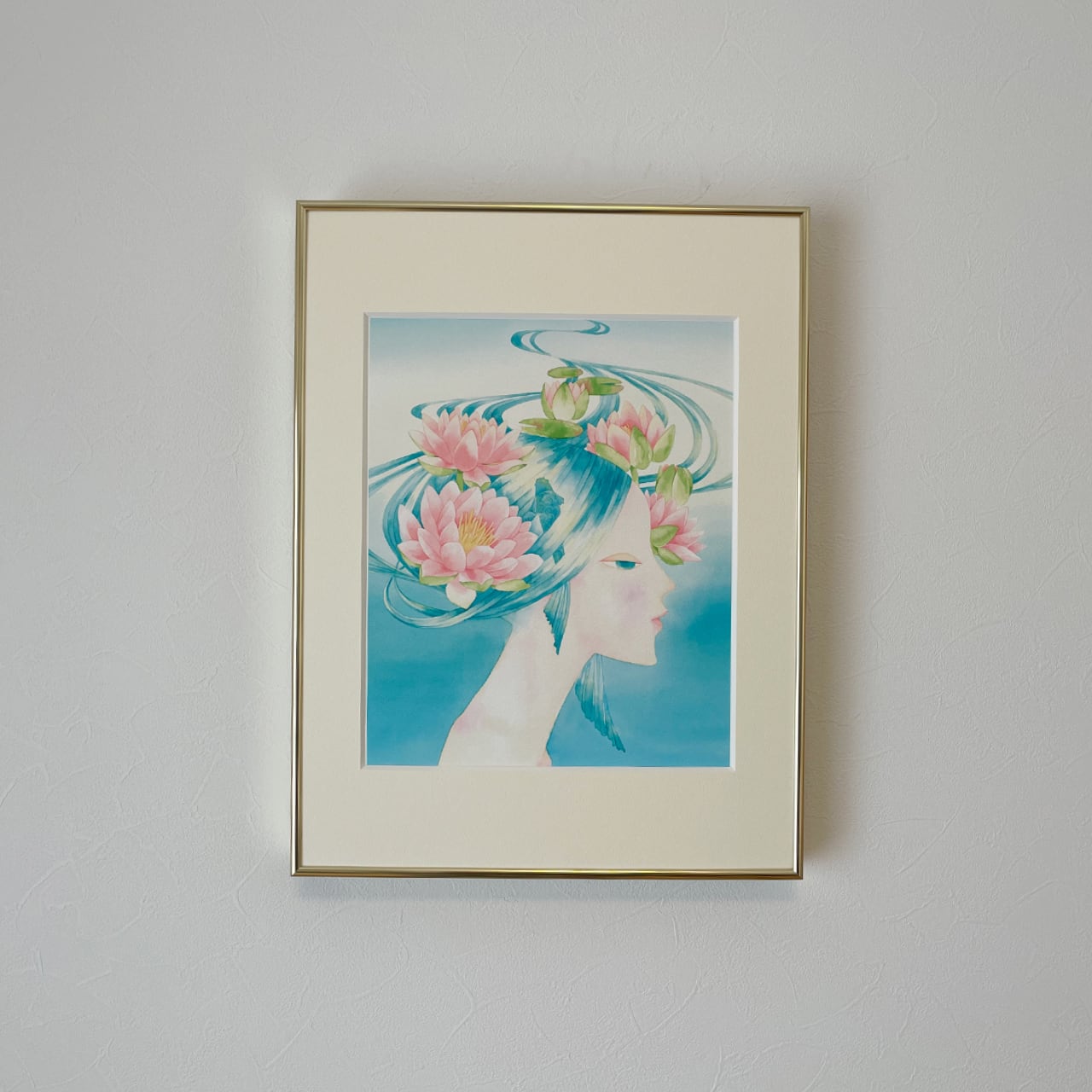 花の歌 睡蓮［複製画］ | miwadesign