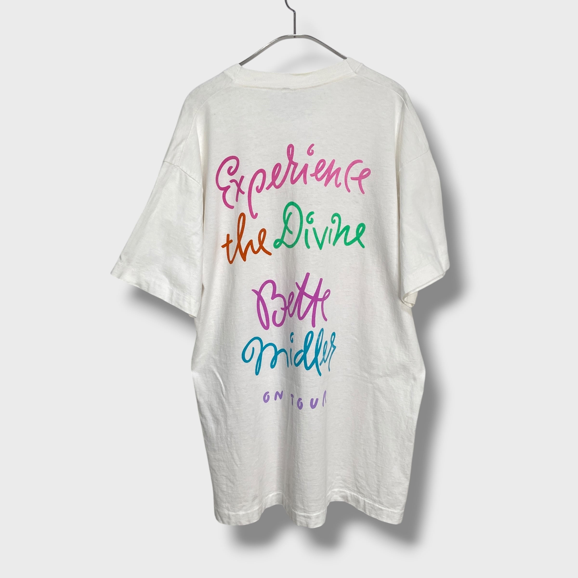 90s ベットミドラー ツアーTシャツ フェイスT USA製 アーティスト