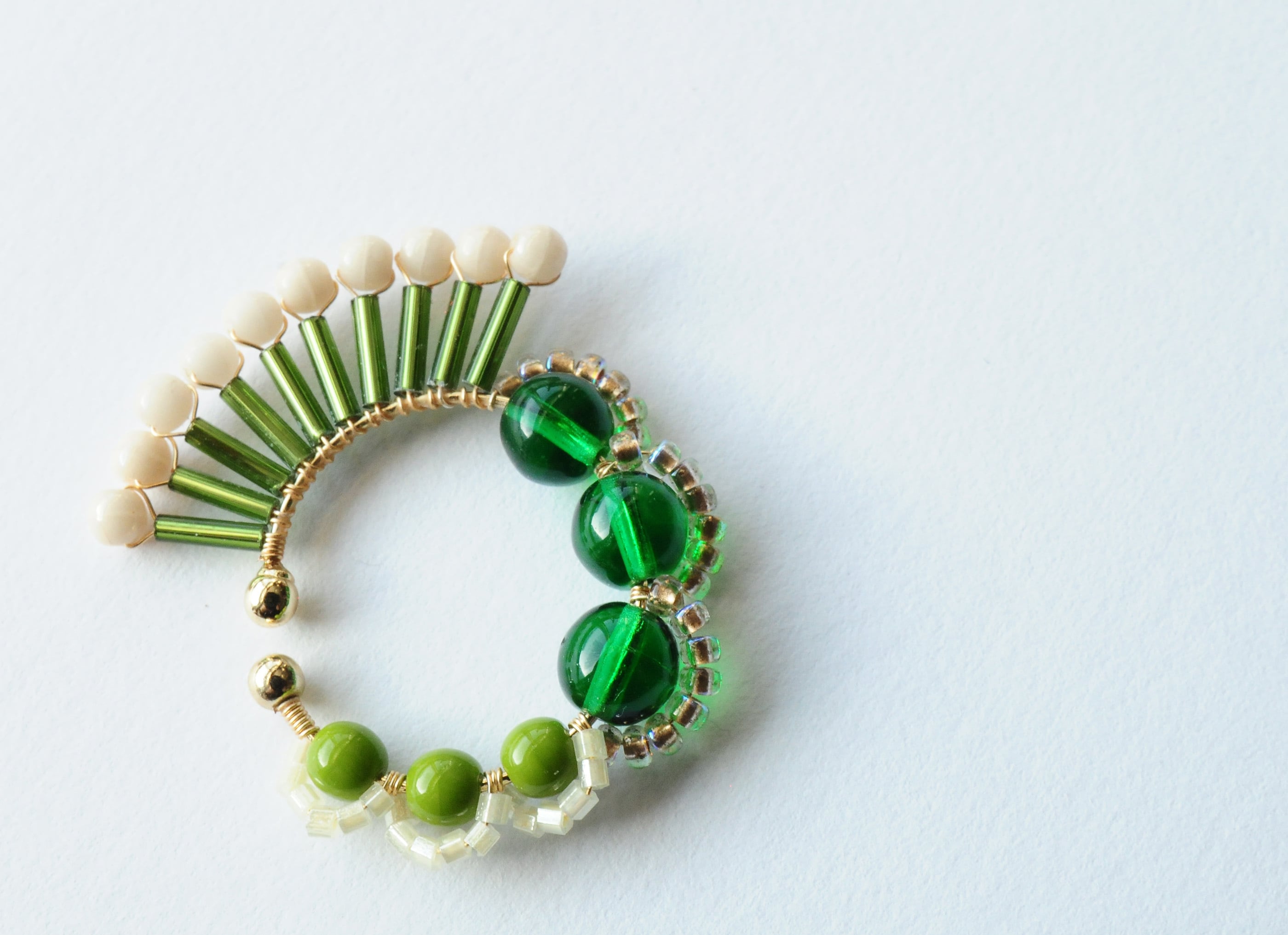 ＜Rollo～イロヅクビジュー～＞イヤーカフ『 ハミングバード/hummingbird 』<67>