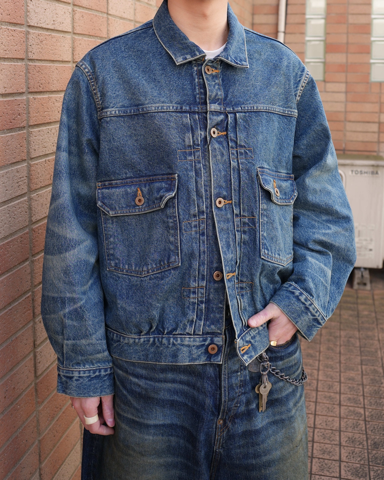 refomed "NEXT MAN DENIM JACKET 〔USED〕"