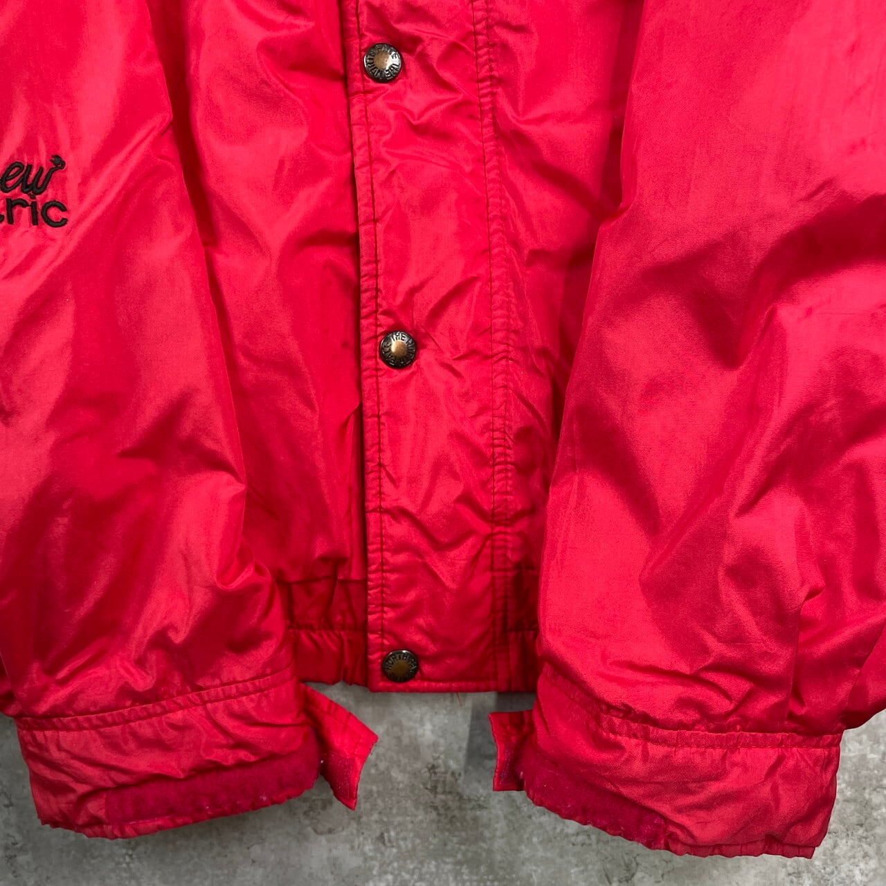 307 90s THE NORTH FACEナイロンジャケット USA製 L 赤 90年代 USA製 THE NORTH FACE extreme GORE-TEX ザ ノースフェイス