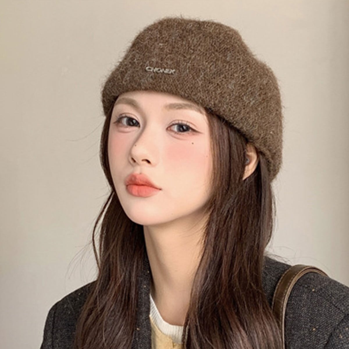 ベレー帽 ふわふわ 帽子 レディース 秋冬 韓国 キャップ おしゃれ きれいめ 大人 かわいい 小顔 防寒 防風 アウトドア 通勤 通学 ベレーキャップ 大人可愛い 大人女子