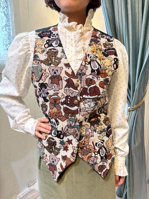 “Bobbie Brooks” Christmas bears vest