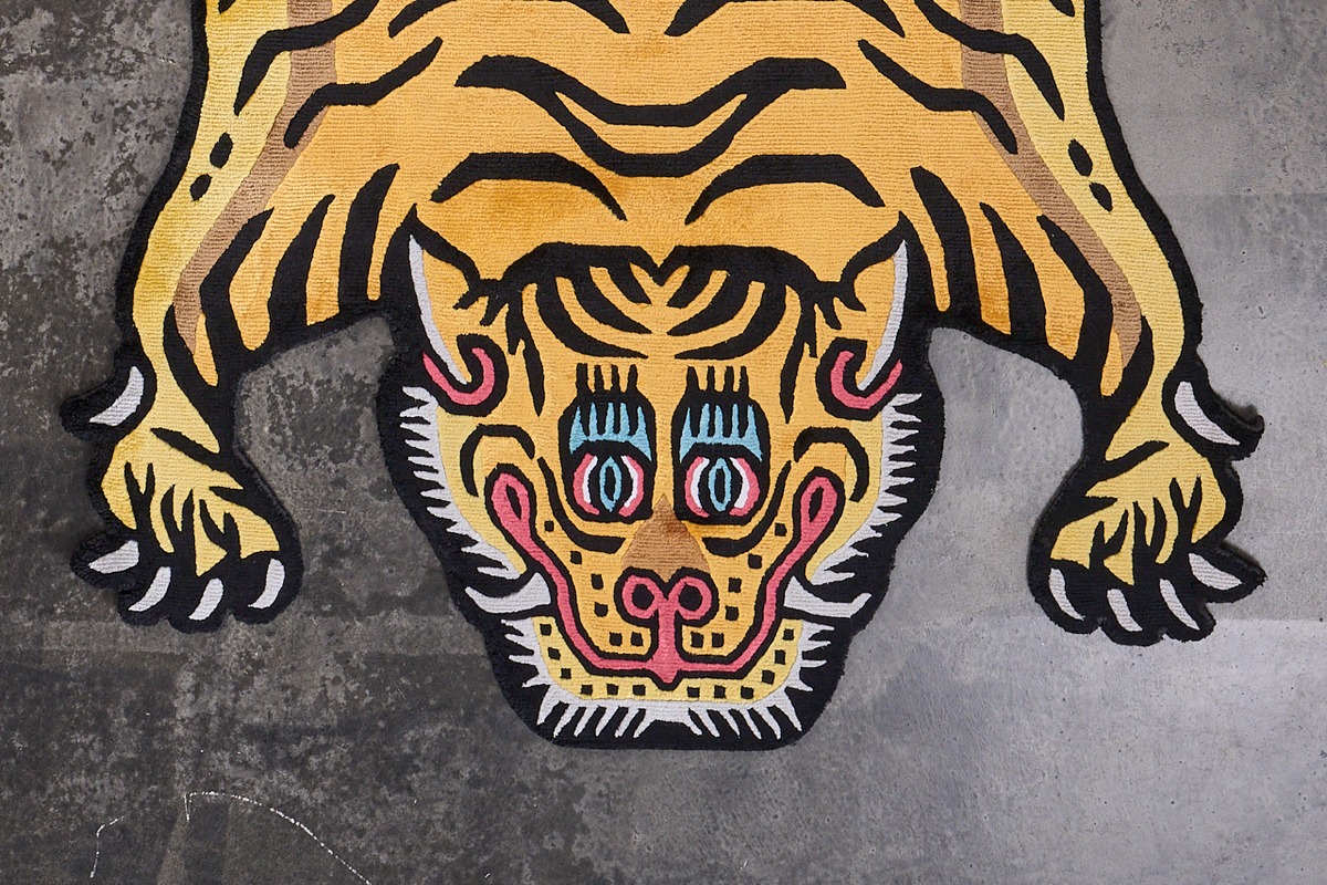 Tibetan Tiger Rug 《Lサイズ•シルク・オリジナル3・シグネチャー 