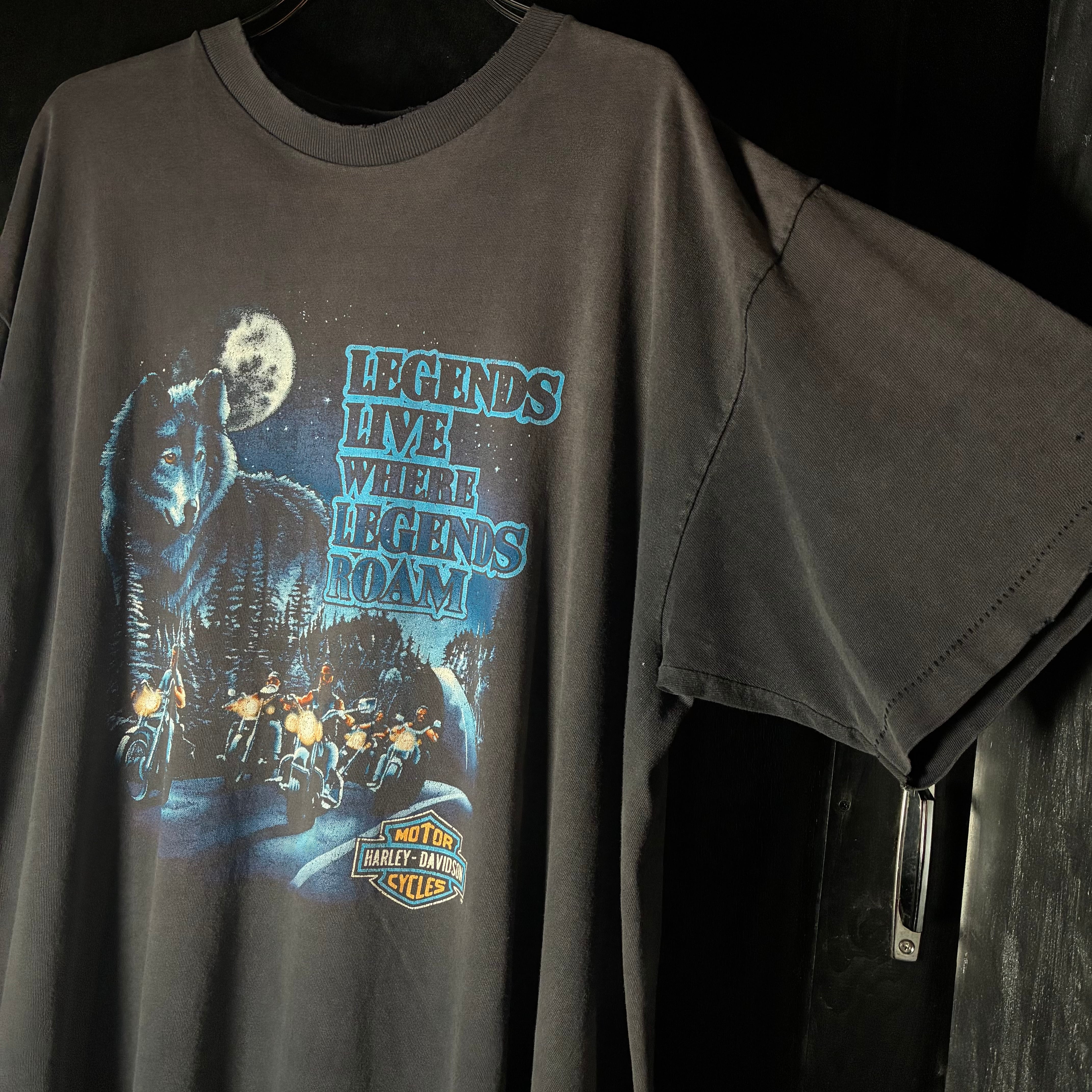 90s USA】Harley-Davidson Vintage Tee XL ハーレーダビッドソン