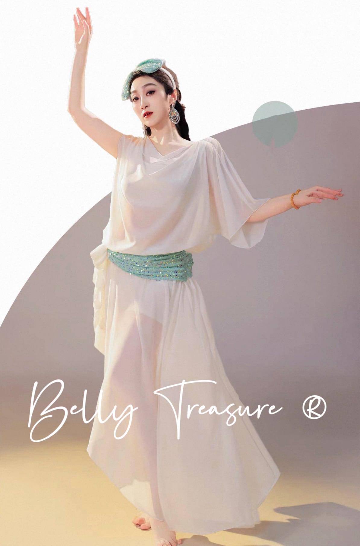 ベリーダンス 4カラー バラディドレス MDW DW328 202603 | Belly