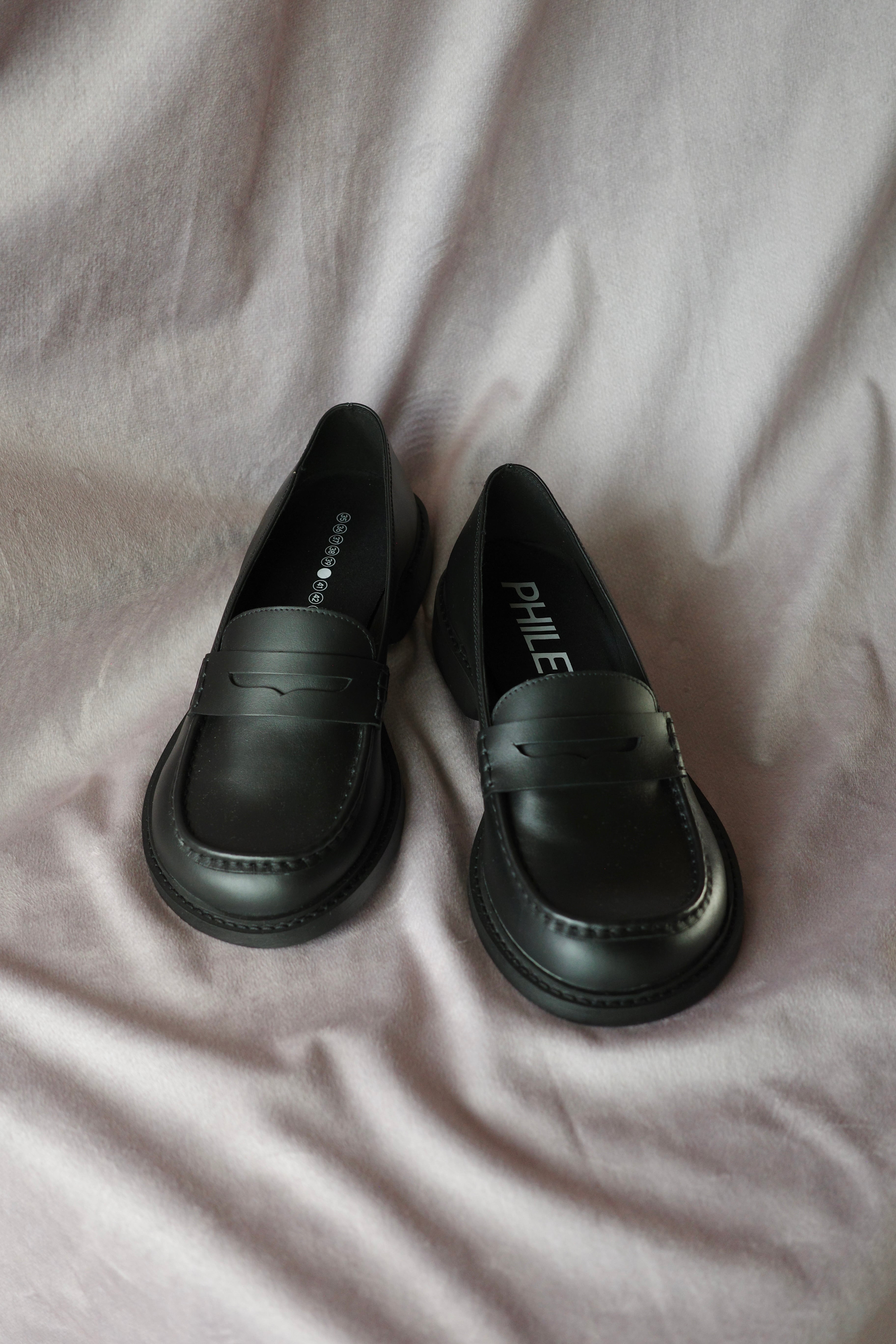 PHILEO【MOCASSIN -BLACK-】