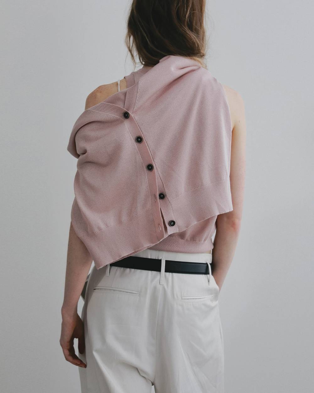 anuke(アンヌーク) Highgauge Sheer Tanktop | サウスオレンジ｜メンズ