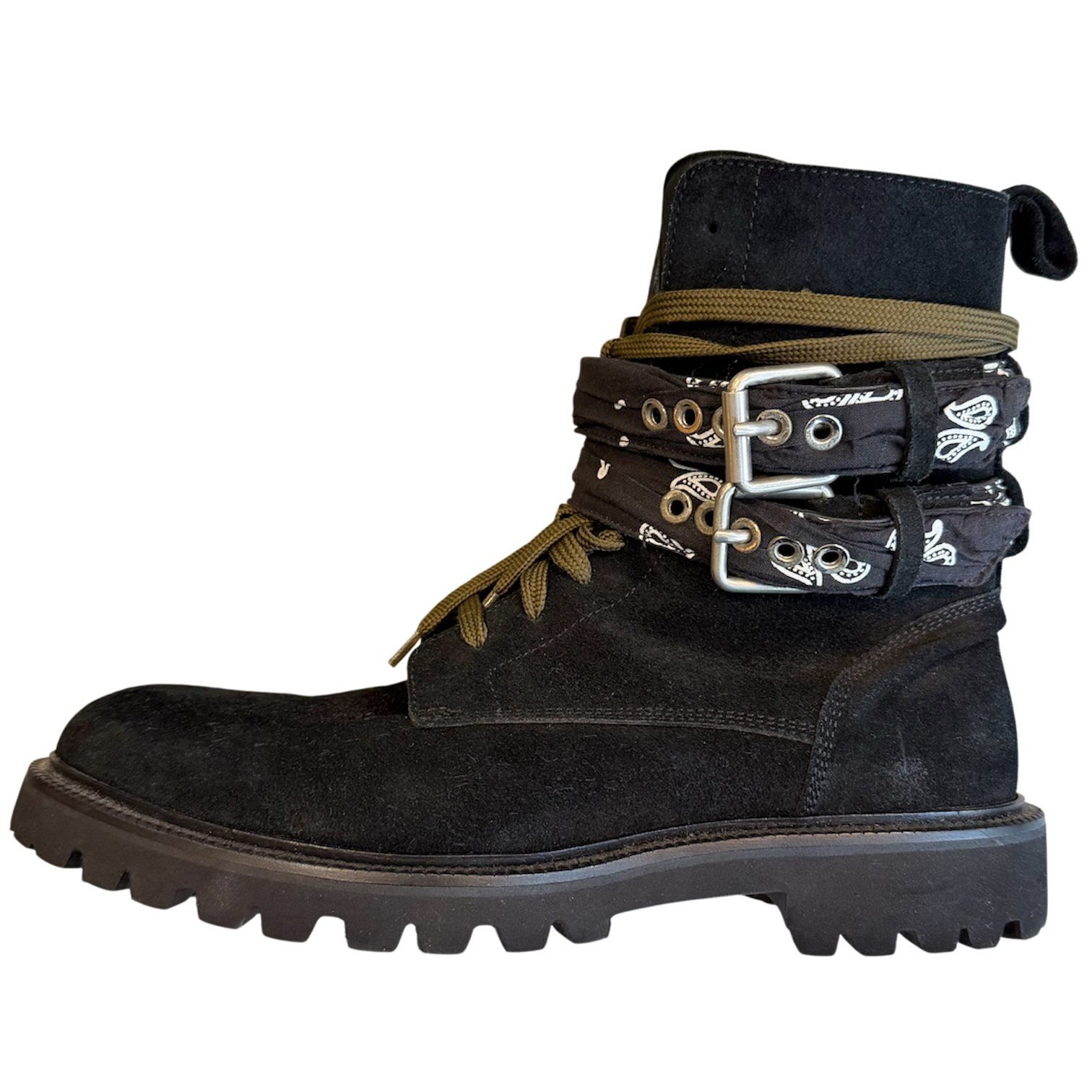 AMIRI Combat Bandana Boots