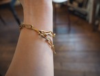 CHAIN BRACELET / GOLD PLATE / FRANCE 1970-1980