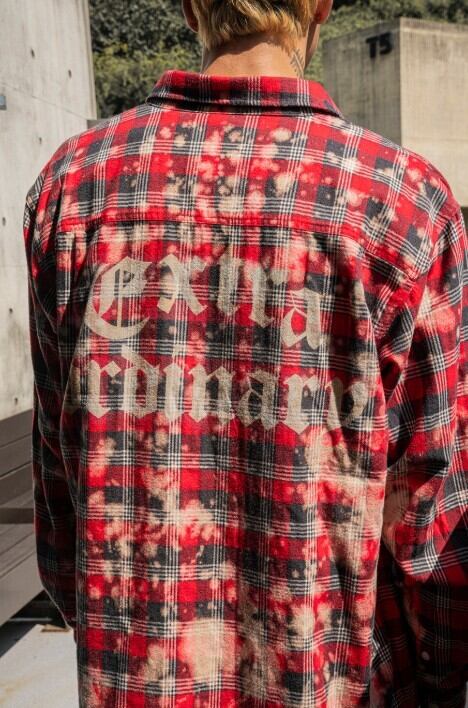 イマカツ IK Ripping Water ト―ナメントシャツ　Red Lサイズ SHINYAKOZUKA(シンヤコヅカ)/MAC SHIRT-ISH JK WITH NO BIJOU