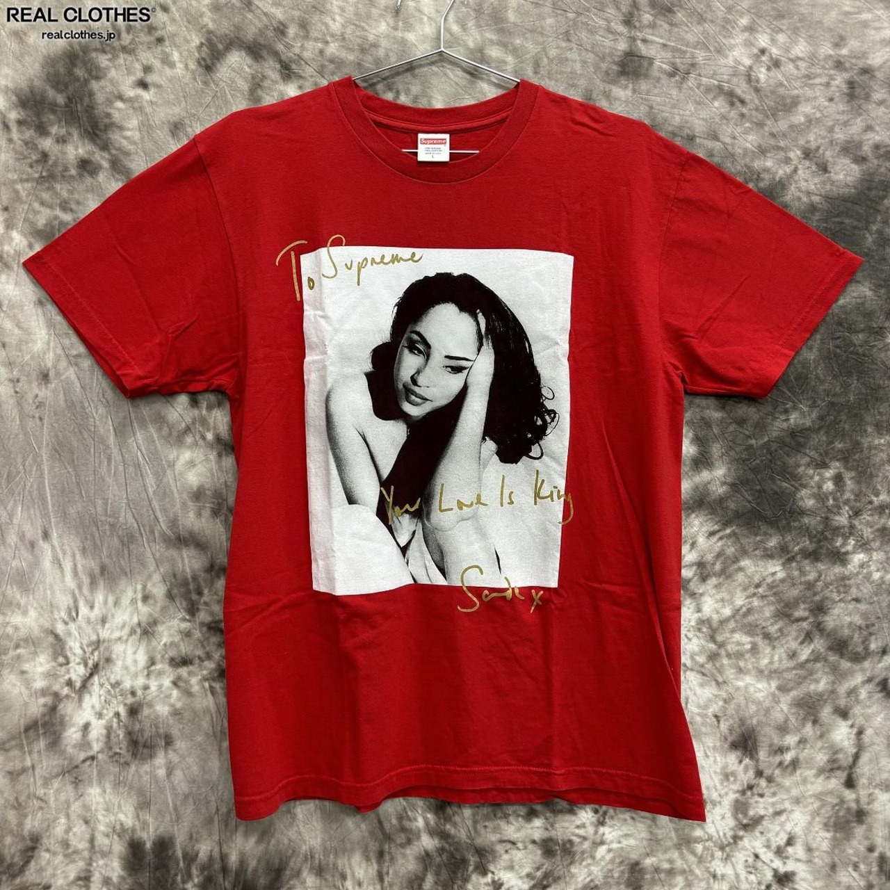Supreme/シュプリーム【17SS】Sade Tee/シャーデー 半袖Tシャツ/L 