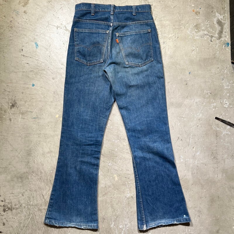 80's Levi's 646-0217 ベルボトムデニム フレアデニム 1980年 ハチマル