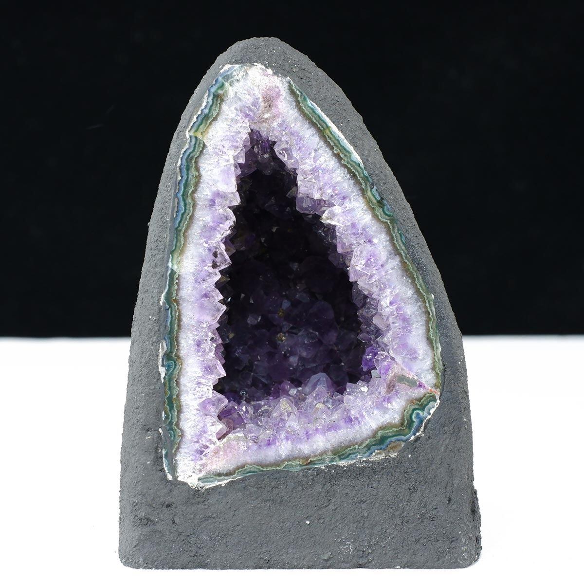 アメジストドーム ウルグアイ産 アメジスト ドーム 原石 ジオード カペーラ 一点物174-2293