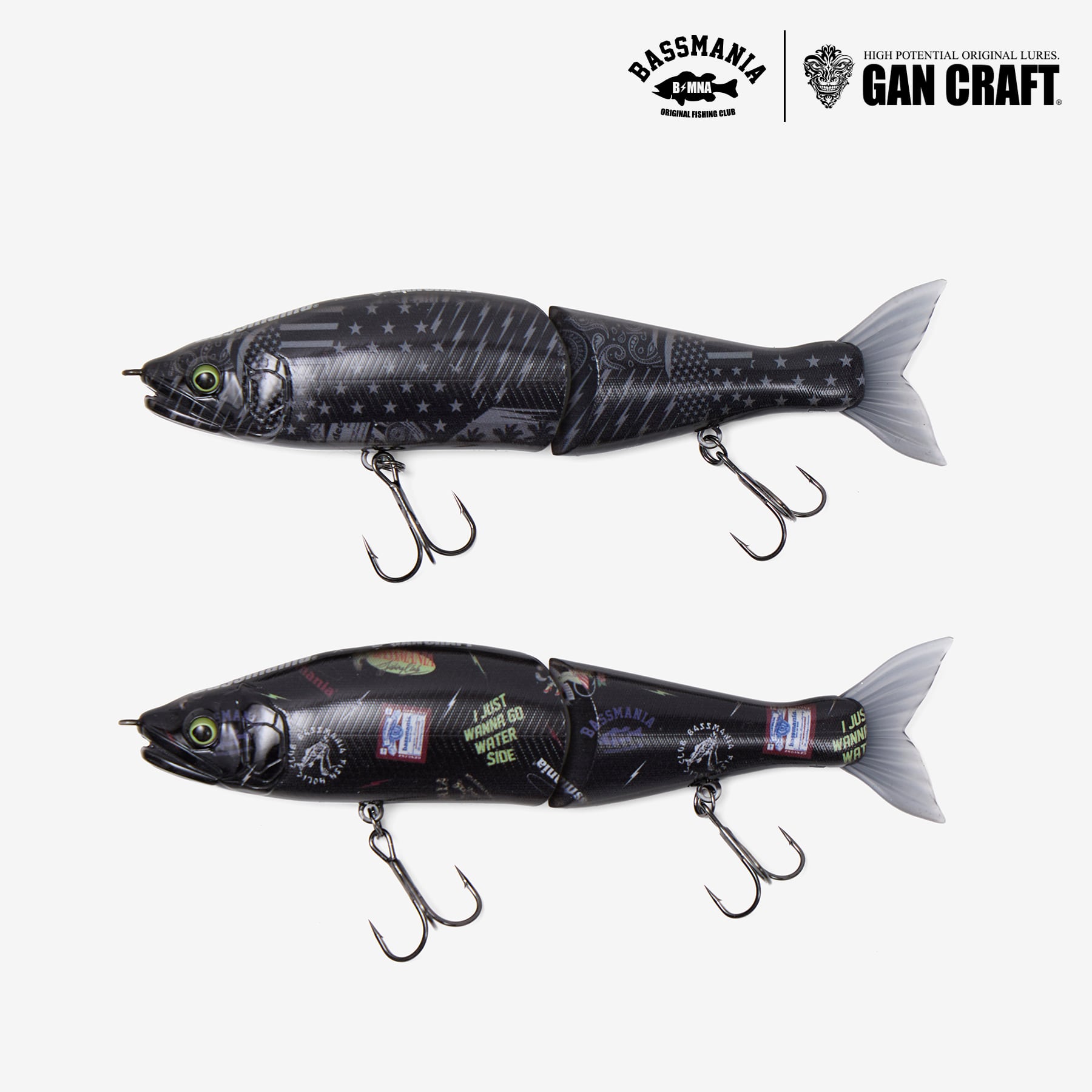 GANCRAFT×BASSMANIA】JOINTED CLAW 178 Type-F ［Thunder / Leo