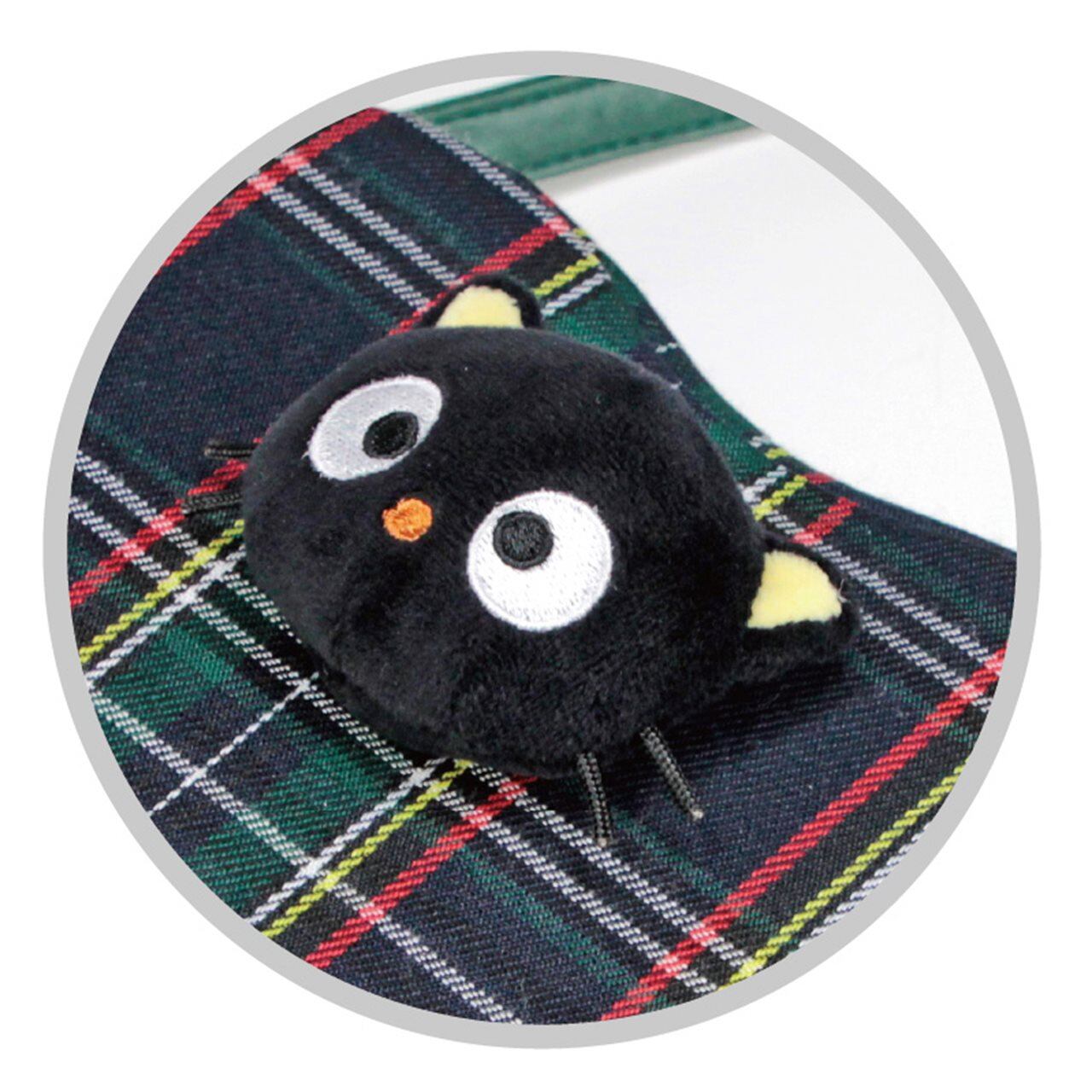 サンリオタータンチェックハート型ポシェット チョコキャット(0402128 サンリオタータンチェックハート型ポシェット チョコキャット(0402128