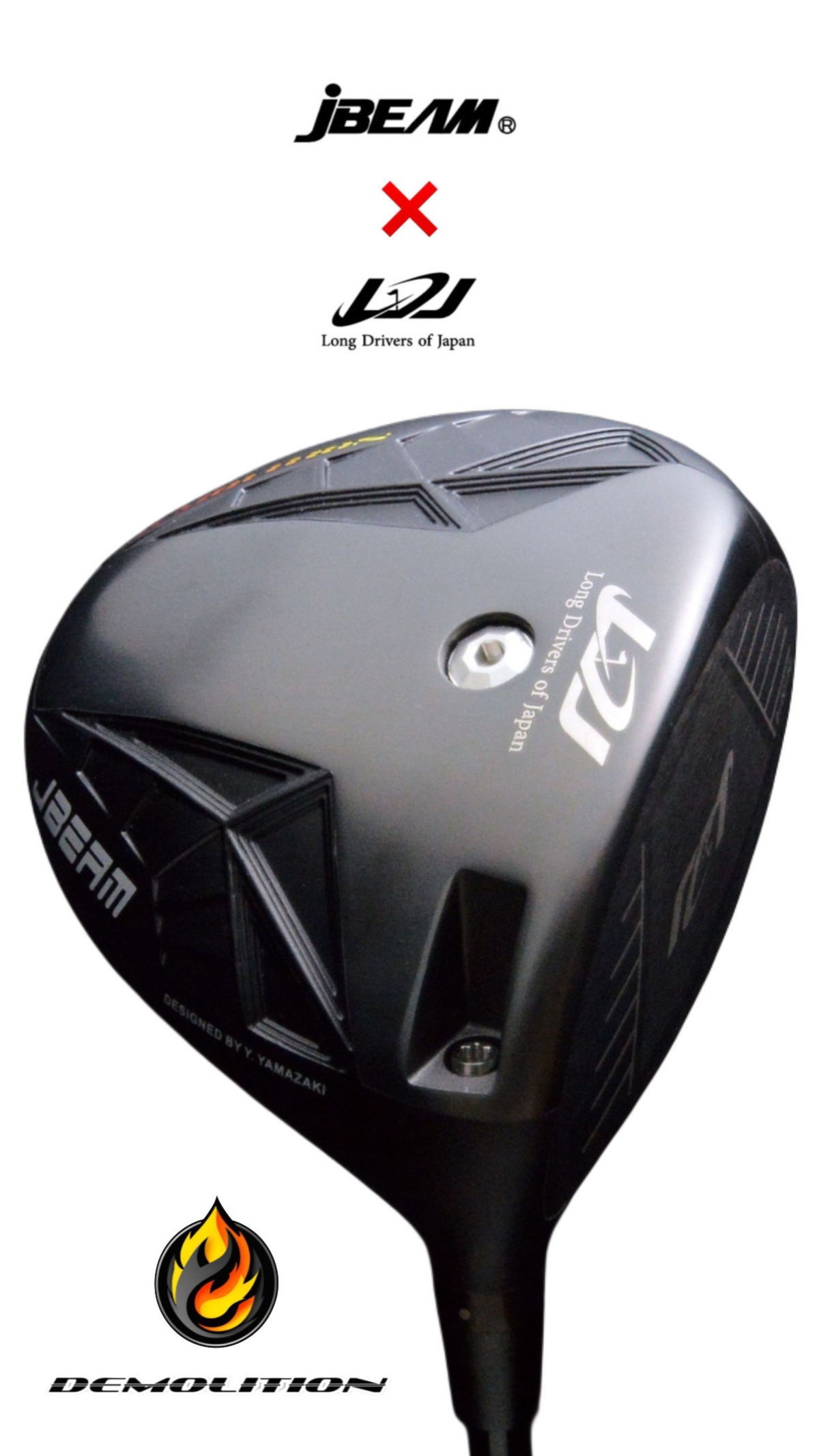 JBEAM✖️LDJ デモリッションドライバーヘッド 6度 右打ち【50個先行 