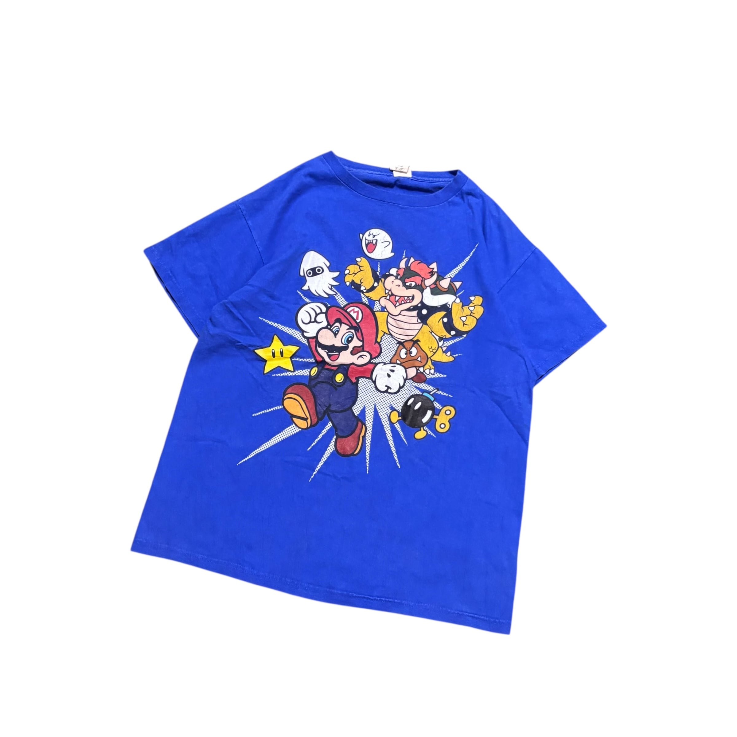 00s SUPER MARIO BROS Tシャツ マリオ ルイージ キラー ゲッソー