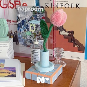 GIFT SET (A) / flower vase × tile tray