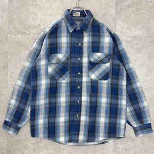 FIVE BROTHER ファイブブラザー　ネルシャツ　90s 青　チェック M