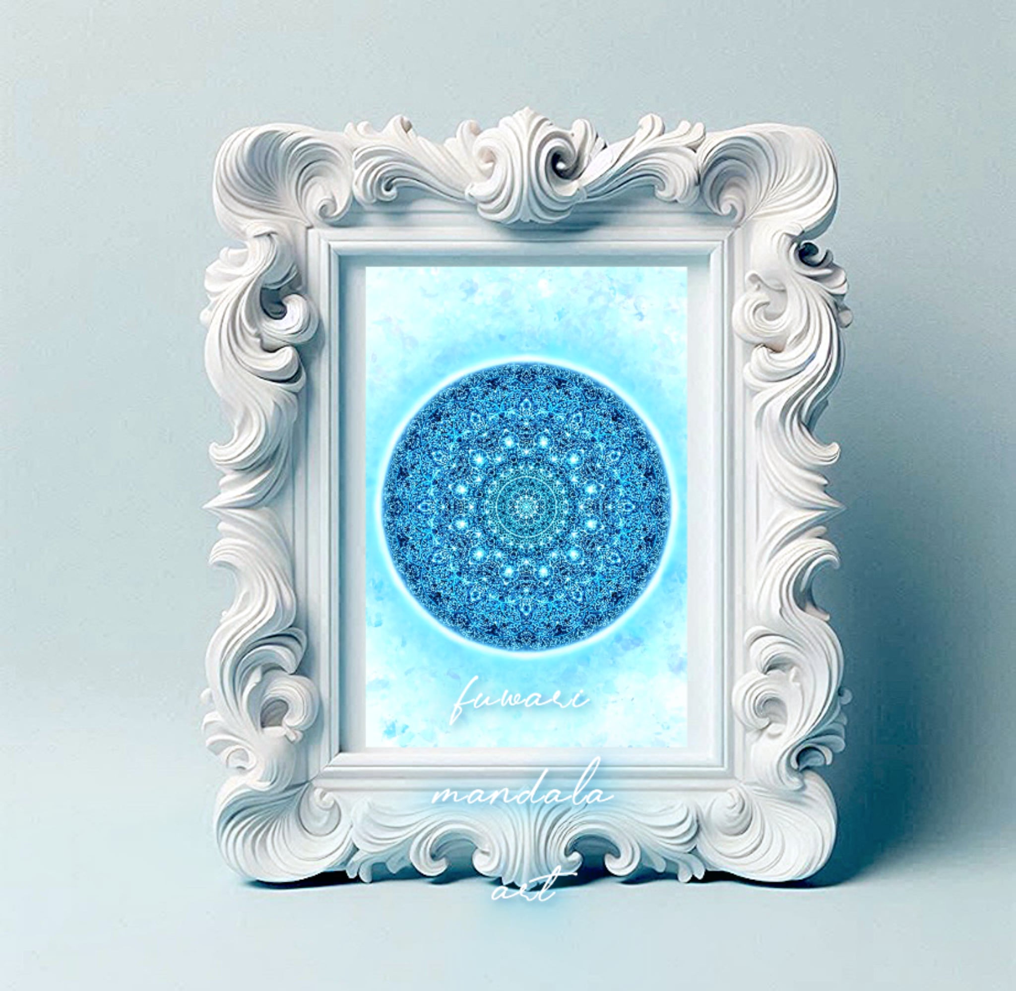 エネルギーアート 『光』 公式 望む現実へシフトする】愛と光❋曼荼羅