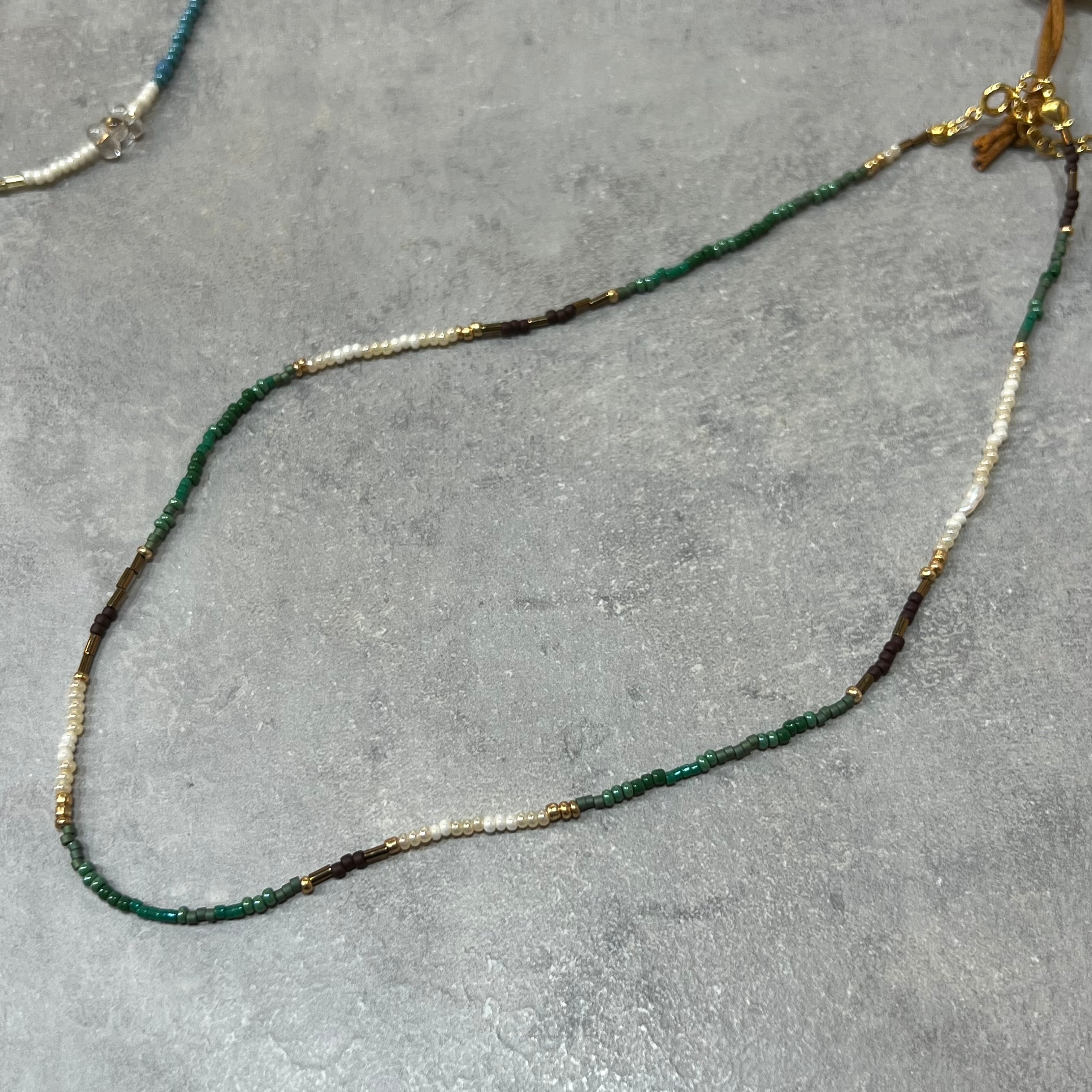 ハンドメイド】ビーズネックレス | MIEL select shop