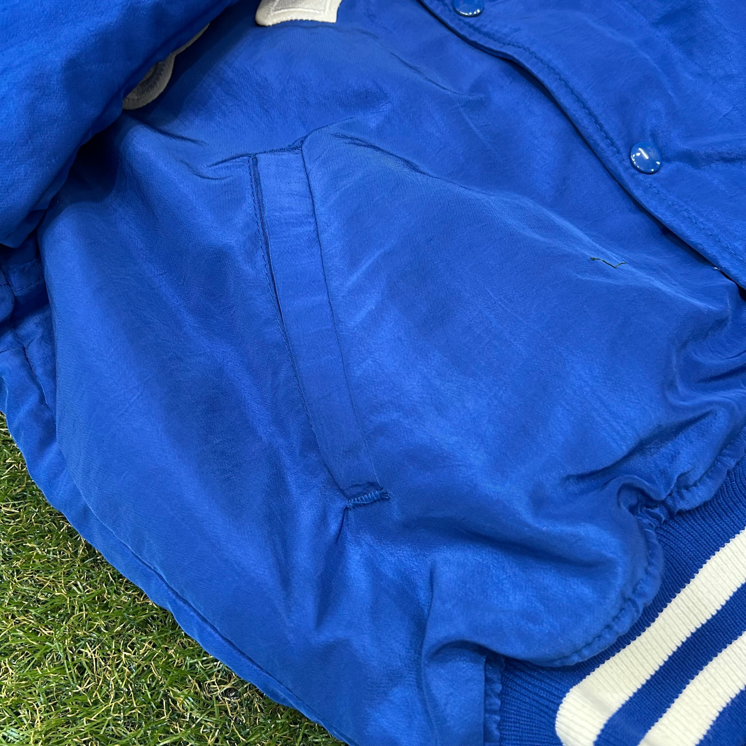 90s MLB Los Angeles Dodgers No.16 Hideo Nomo Nylon Jacket | steez