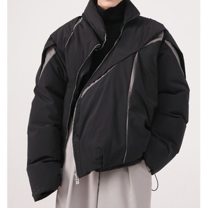 Diagonal Open Down Jacket【L0212】