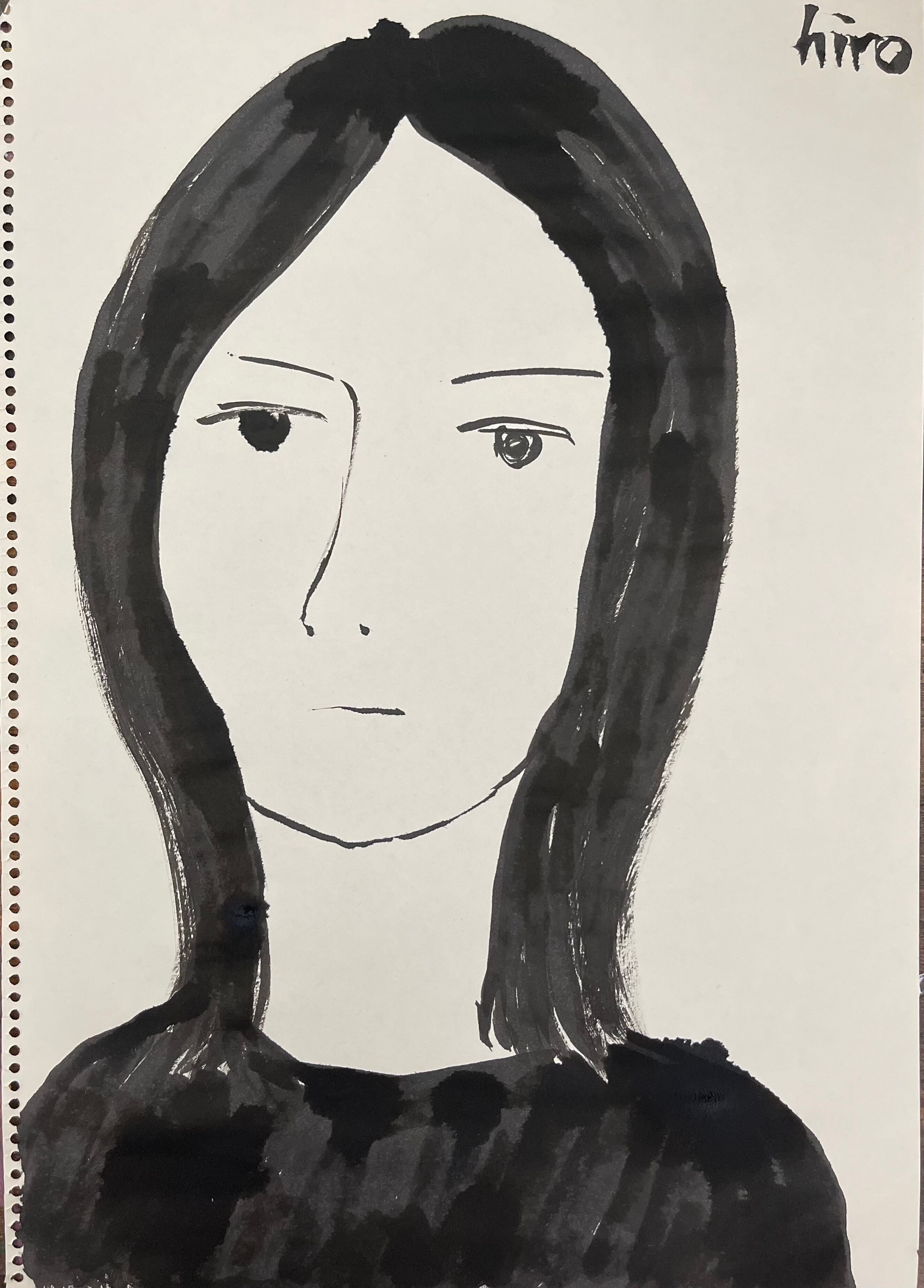 絵描きhiro C「レディーはどこ？」