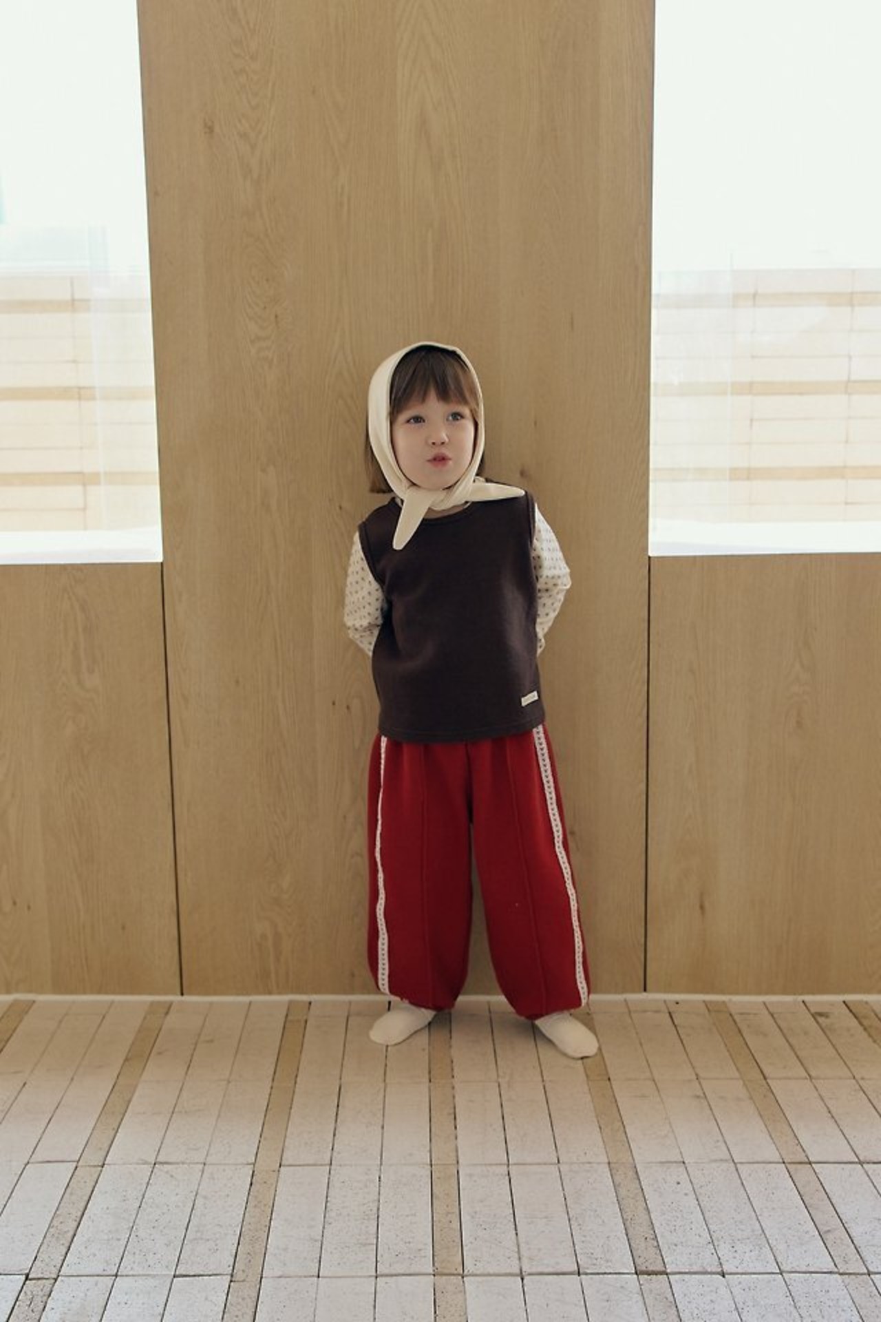 韓国子供服 / 26Autumn / 〖取寄〗MOME / ラブラブジョガーパンツ / キッズ服 /ナチュラル服 / 秋服 *XS~XL*