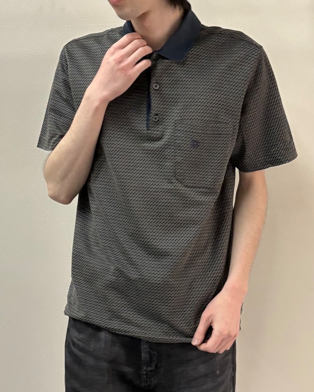 【GIVENCHY】all-over pattern polo shirt