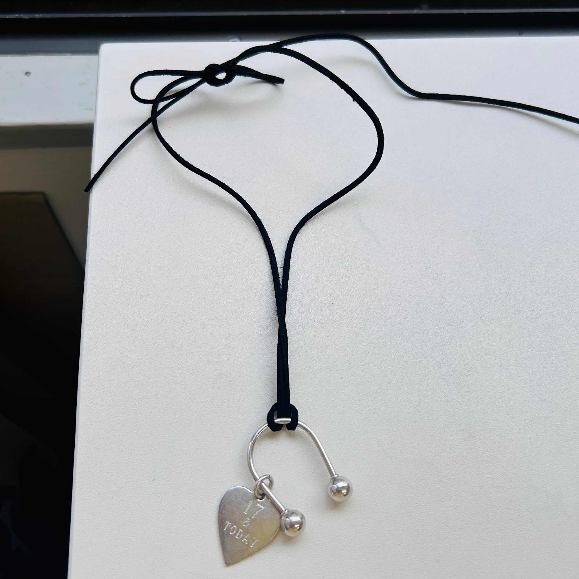 シルバー925 ハートタグキーリング / キーチェーン | Milo Antiques