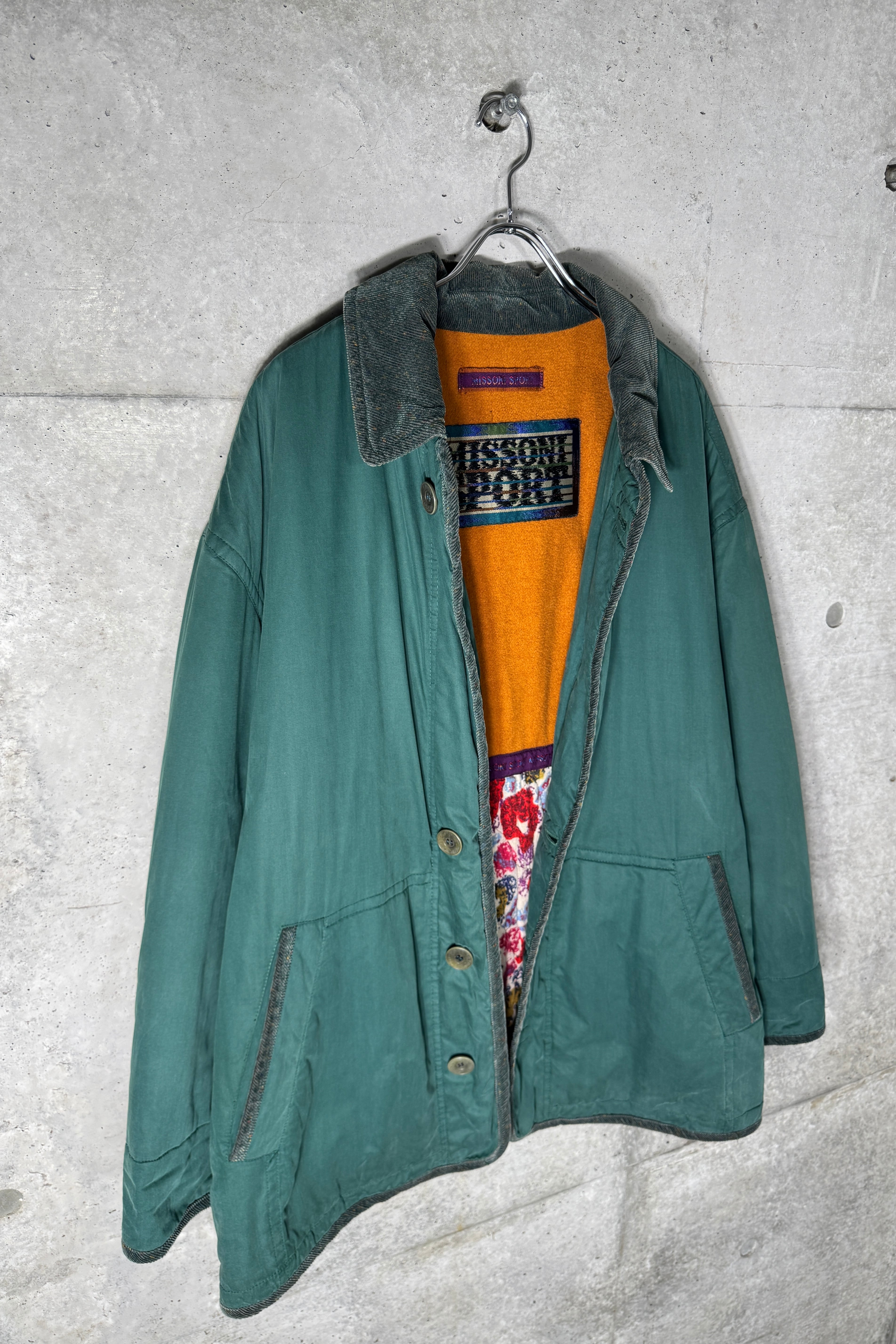 "MISSONI" over silhouette blouson