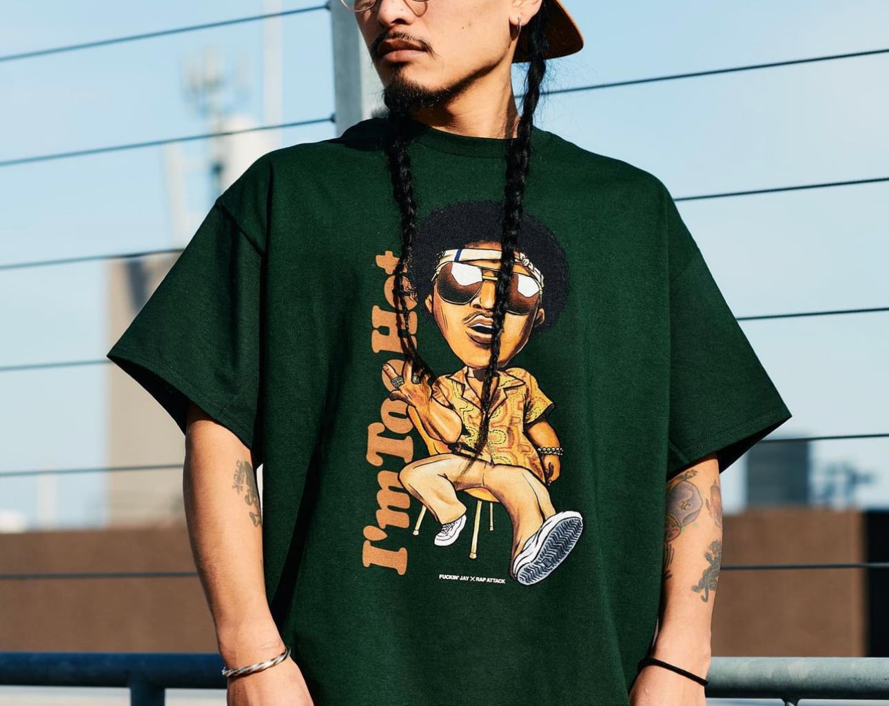 ブルーノマーズ RAP ATTACK Tシャツ ¥6000 +tax(¥6600) | LIFE is