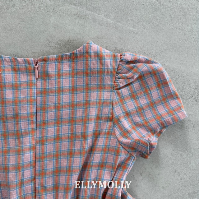 [予約][送料無料]≪ELLY MOLLY≫Mellow Check Dress 41