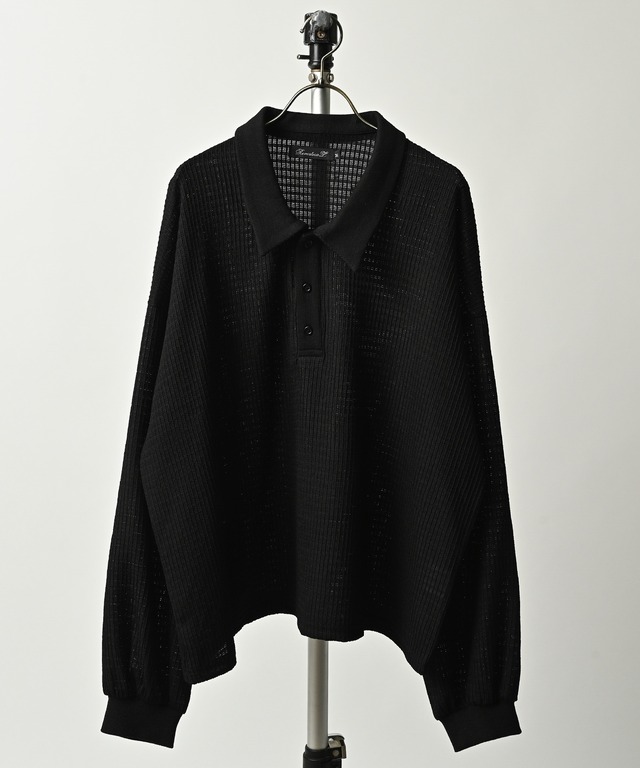 MMMM multi-pocket stretch shirt (BLK) 15030M25