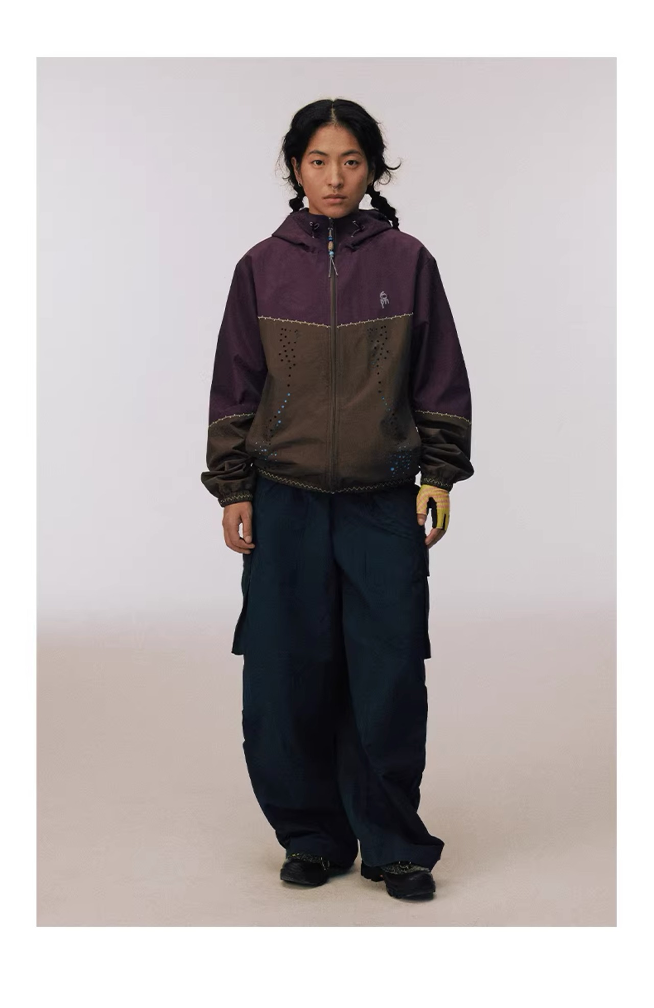 CONP Deconstructed Hem Washed Hoodie