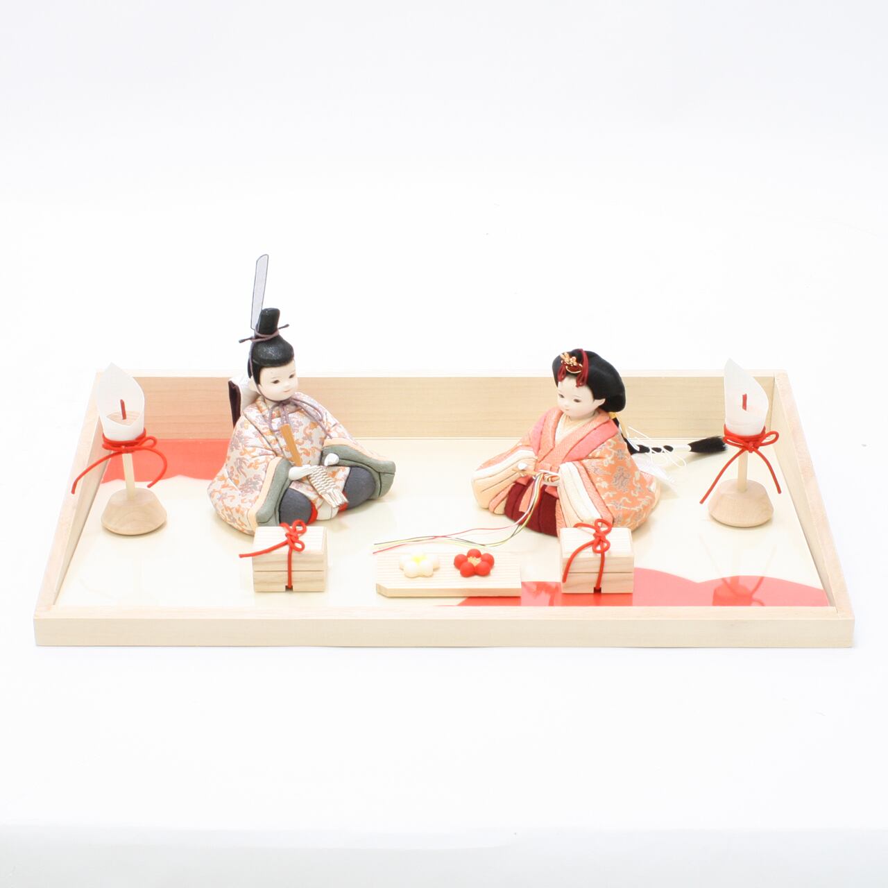 雛人形 ひな人形 初節句 コンパクト おしゃれ モダン インテリア プレミアム こだわり おすすめ 商品名 木目込親王飾り 正絹 上 商品コード 0122 人形の松屋