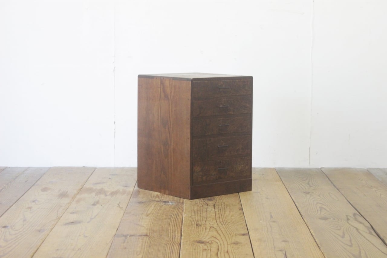 レトロ 卓上 小引き出し 抽斗 5杯 収納 小物入れ レターケース 仕切り B5 レトロ 卓上 小引き出し 抽斗 5杯 収納 小物入れ レターケース