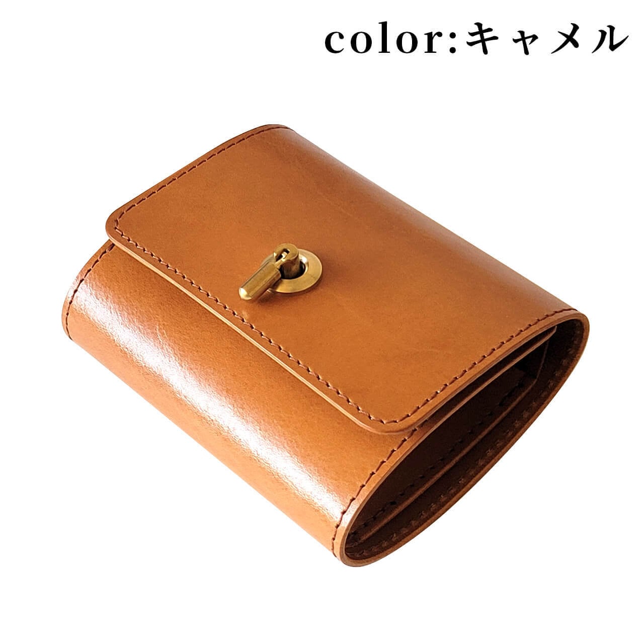 受注製作】左利き用オコシ金具ミニ財布 各色 | Leather+