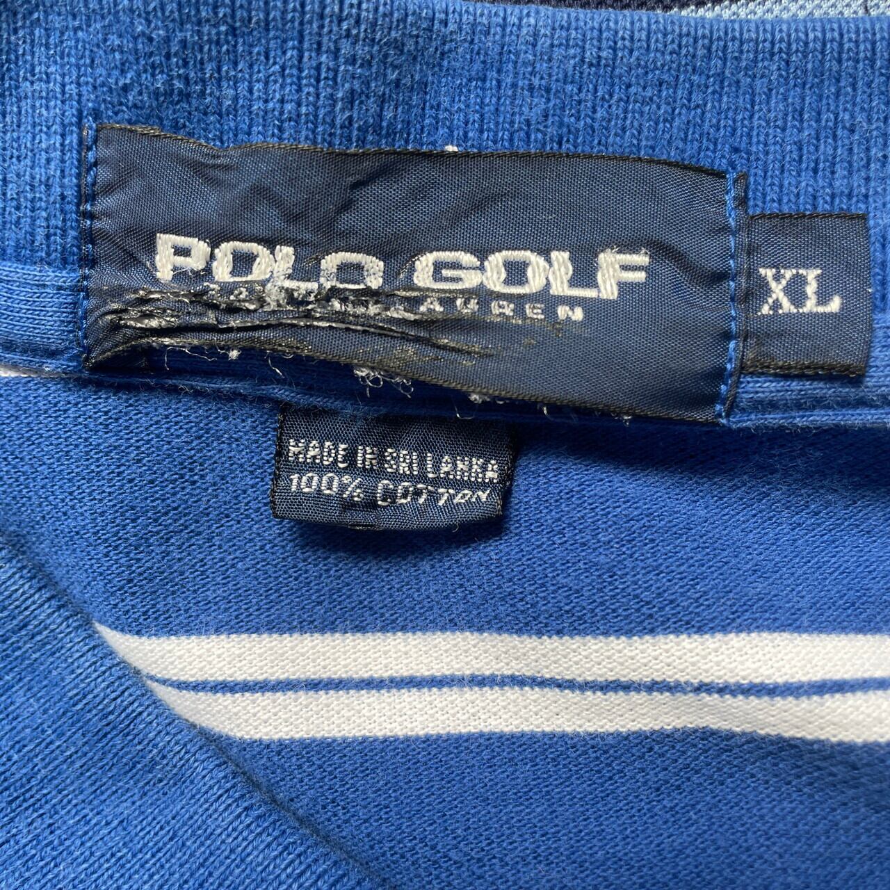 POLO GOLF Ralph Lauren ポロゴルフ ラルフローレン 鹿の子 ボーダー