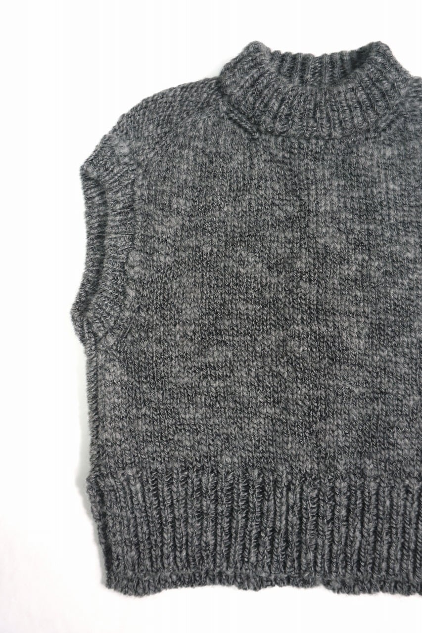 Hand Framed Chunky Mock Vest