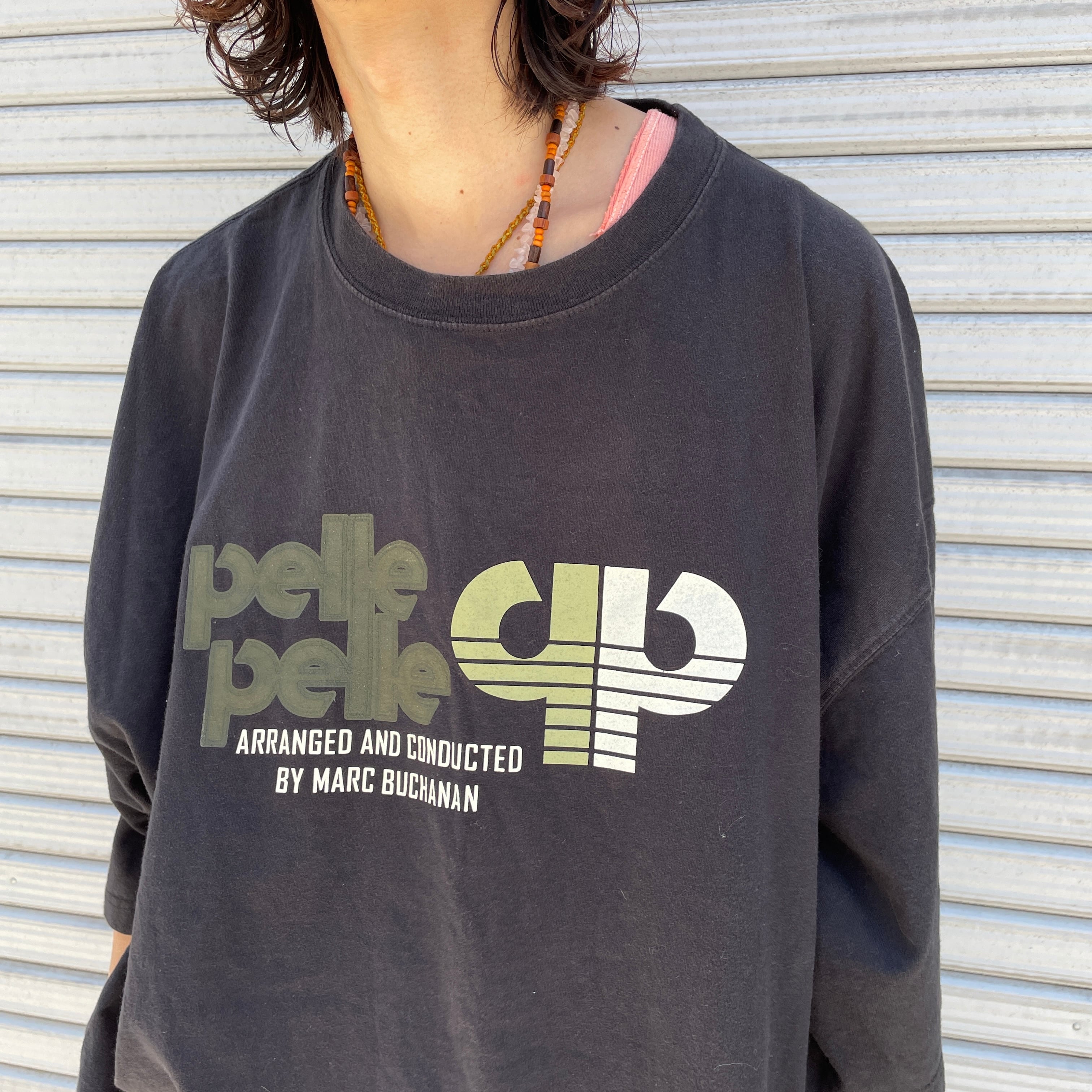 送料無料』Pelle Pelle ペレペレ ロゴプリントTシャツ 3XL 黒 ビッグT 