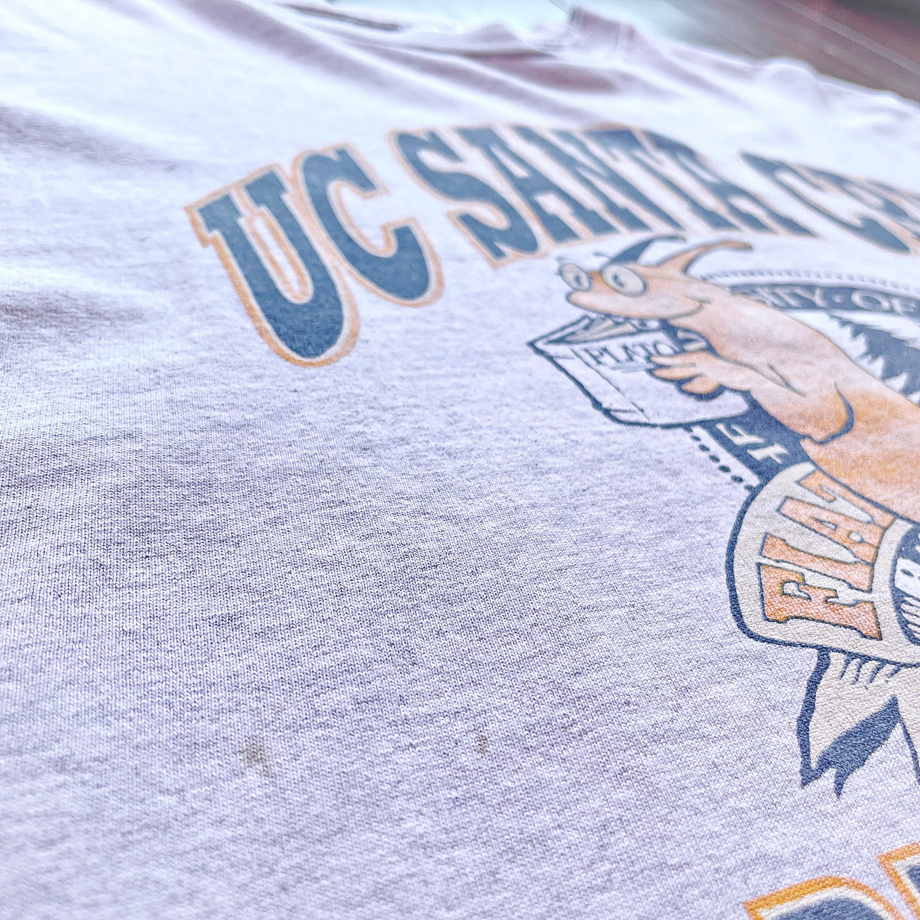 90s UC SANTA CRUZ BANANA SLUGS print T-Shirt 〈Body〉Athletic apparel |  Rassic powered by BASE