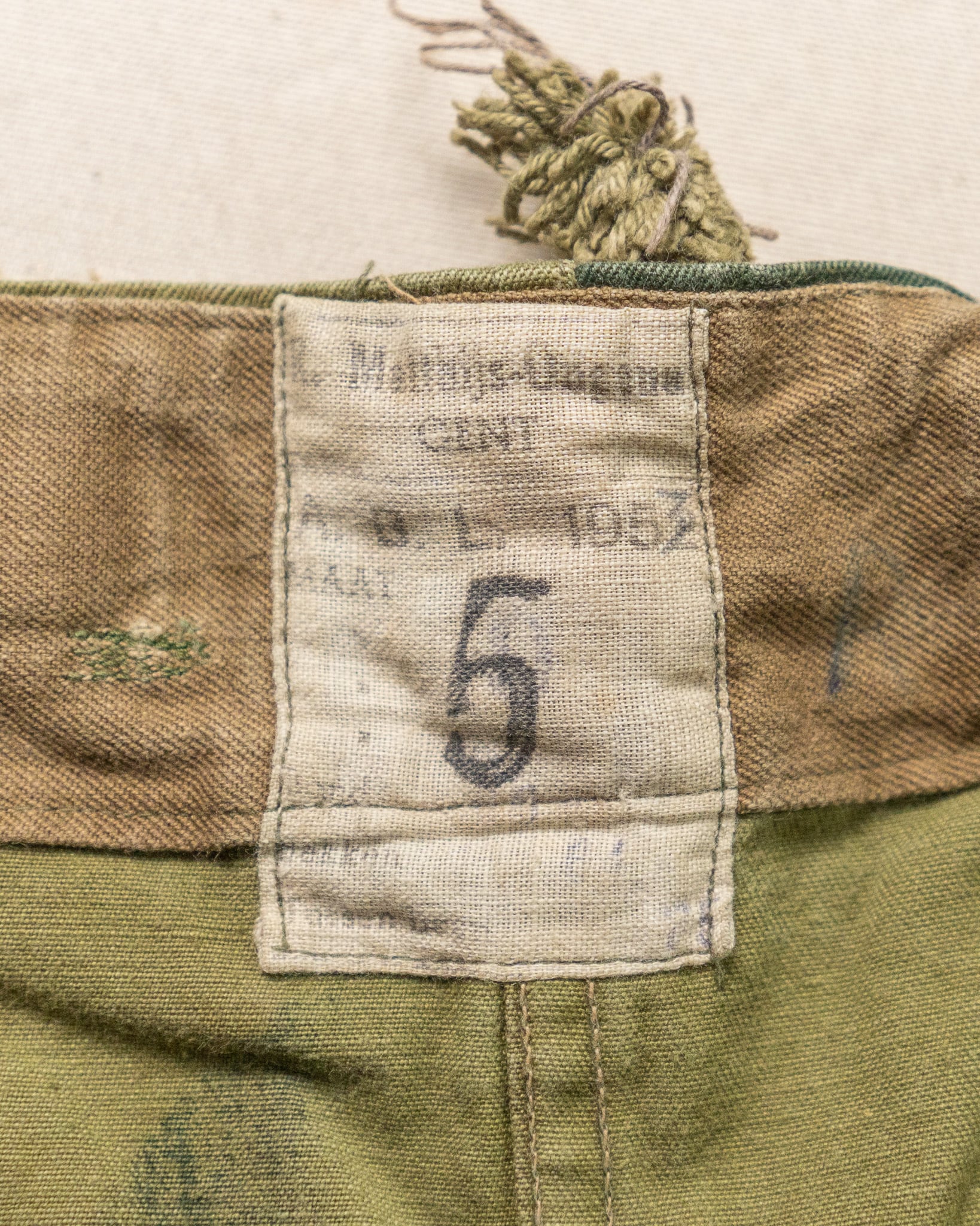 USED】50's Belgian Army 