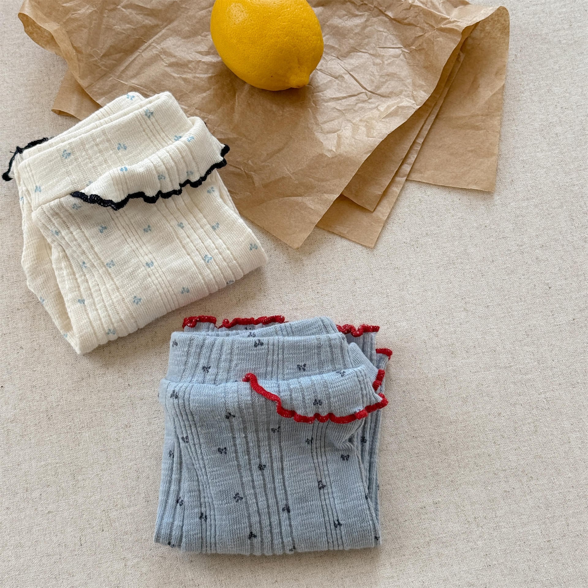 サイドフリルバイカーショーツ