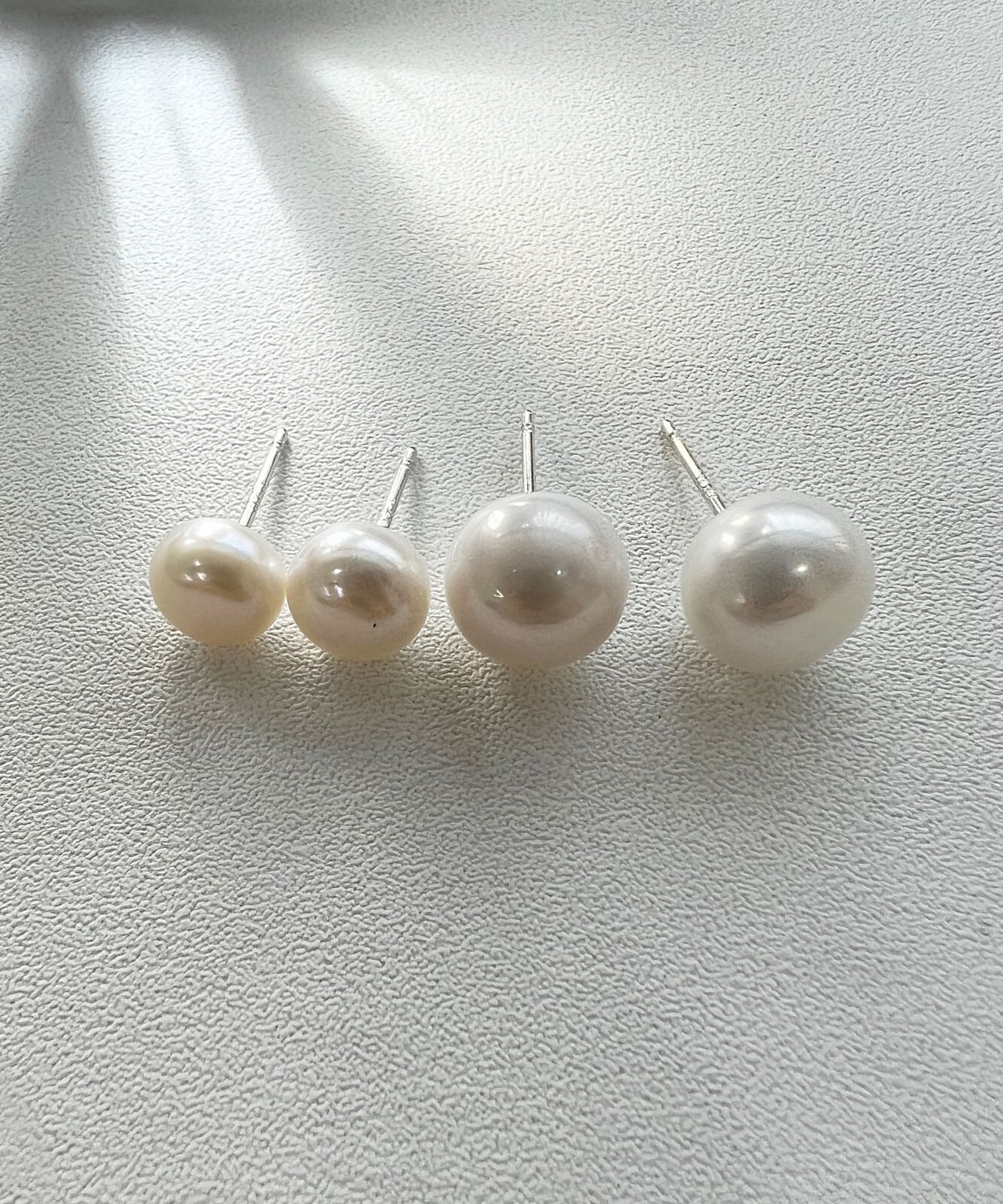 【シルバー925】ウォーターパール ピアス / silver925ポスト 韓国製