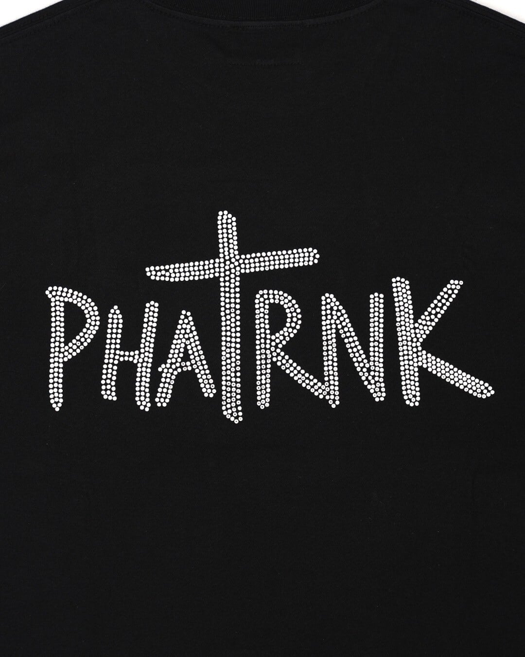BASIC BACK LOGO RHINESTONE L/S TEE | PHATRNK OFFICIAL ONLINE STORE